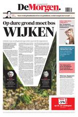 DeMorgen voorpagina
