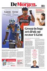 DeMorgen voorpagina