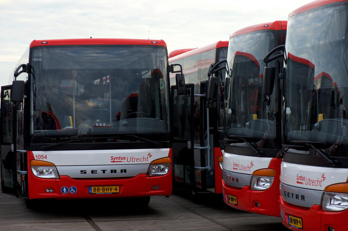 Nieuwe bussen van Syntus Utrecht.