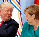 Trump spreekt lovende woorden over Merkel: 