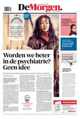 DeMorgen voorpagina