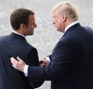 Donald Trump heeft een grote crush op Emmanuel Macron