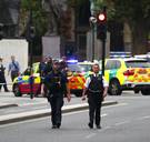 Drie gewonden bij aanrijding aan Londens parlement: bestuurder verdacht van terreurdaad