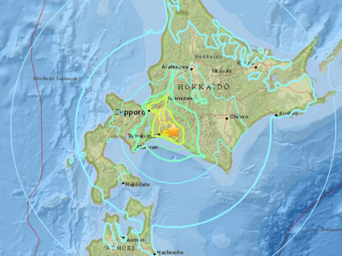 Japan getroffen door aardbeving met magnitude 6,7