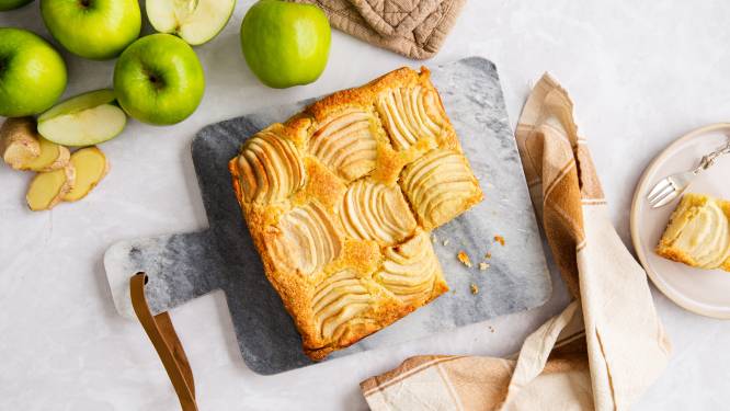 Wat Eten We Vandaag: Appelcake met gember en yoghurt