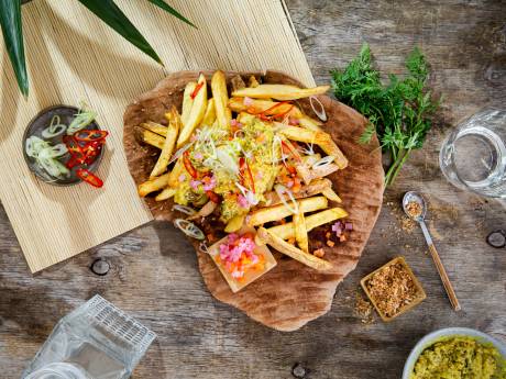 Wat Eten We Vandaag: Frietje rendang met zoetzure groenten