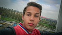 Selfie van Ilias in Leidsche Rijn, een half jaar voor het fatale ongeluk.
