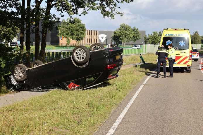 De man bleek geen verwondingen aan het voorval over te hebben gehouden.
