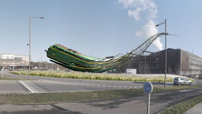 Une étrange et monumentale sculpture embellira le carrefour Van Praet