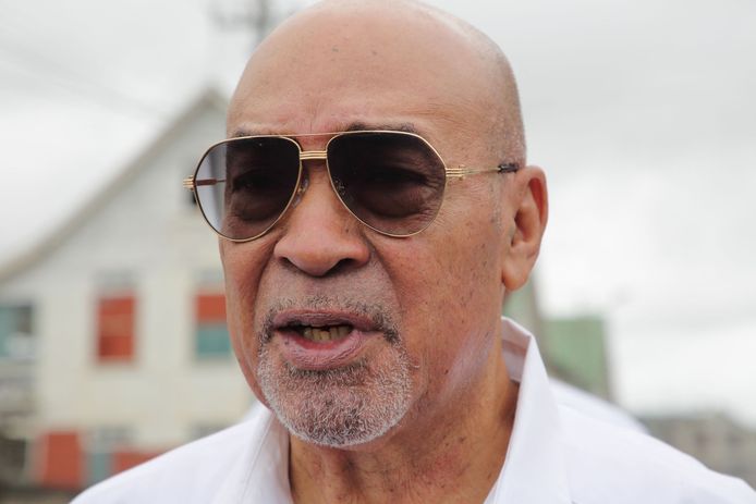 Voormalig president van Suriname, Desi Bouterse.