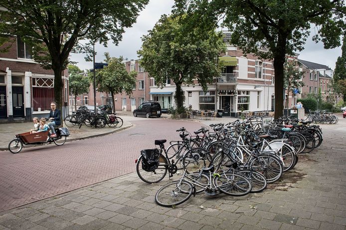 De Nijmeegse wijk Bottendaal, waar veel studenten wonen.