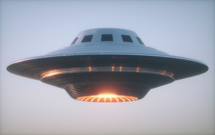 Illustratiefoto van een UFO.