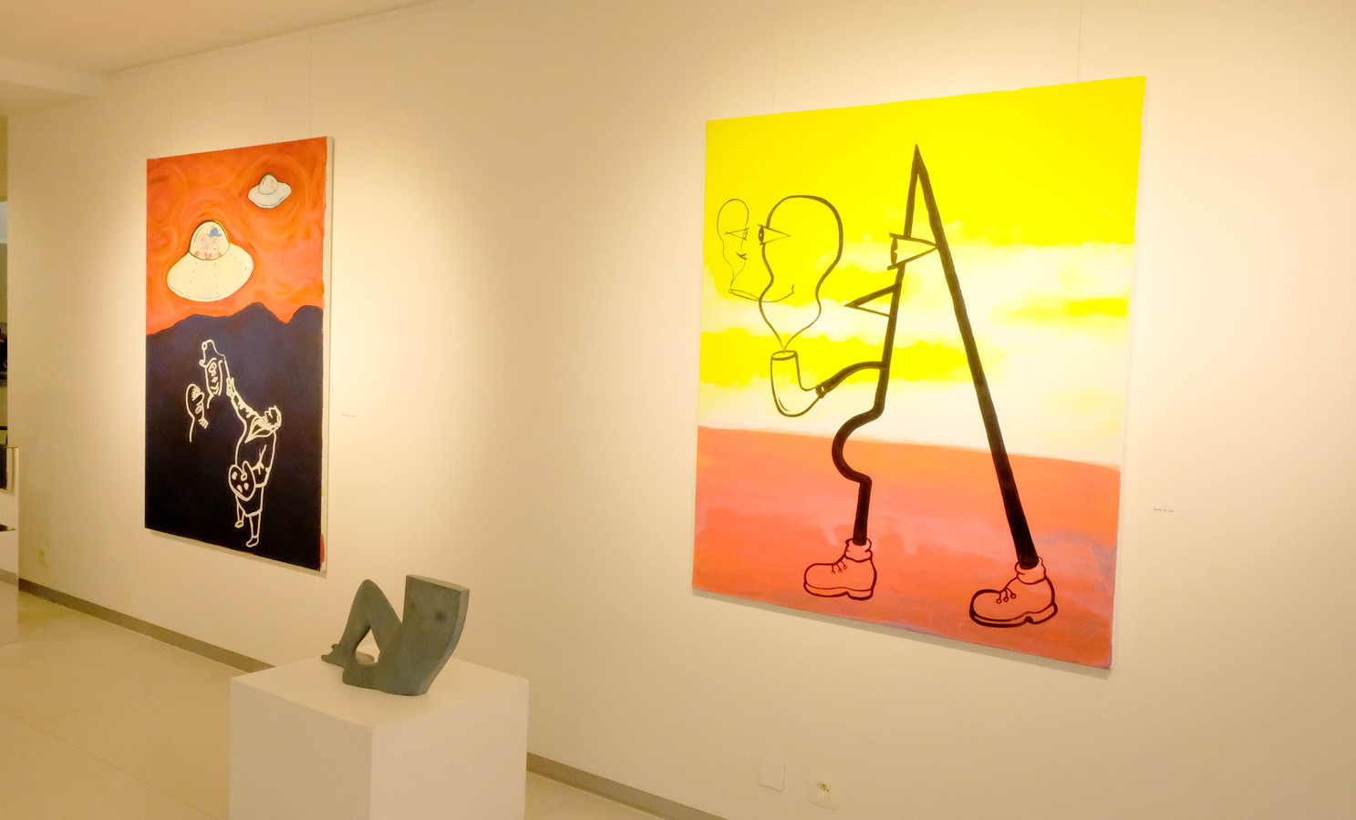 Galerie Art Depot pakt uit met expo Kamagurka “Laat drempelvrees