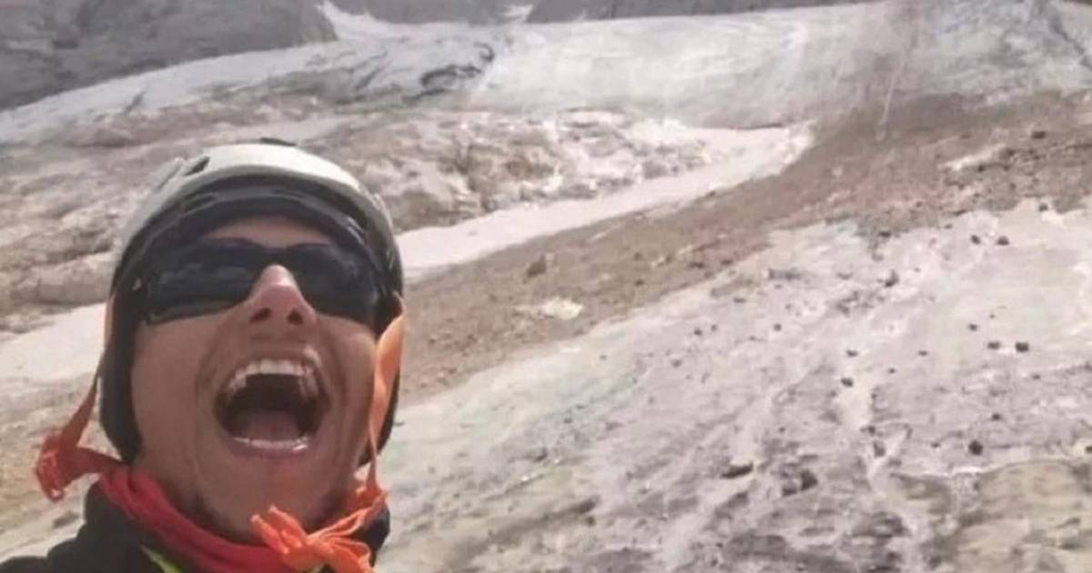 Filippo, 28 anni, pochi minuti dopo essersi fatto un allegro selfie, sepolto sotto una valanga in un ghiacciaio in Italia |  All’estero