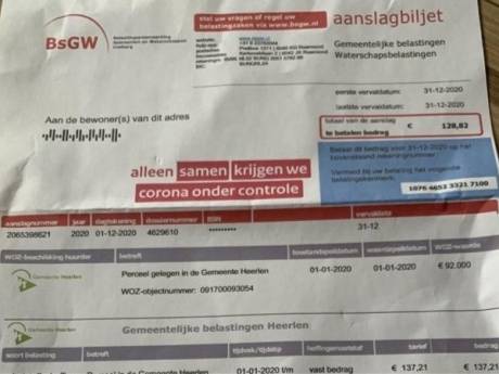 BsGW waarschuwt voor valse aanslagen lokale belastingen in Limburg