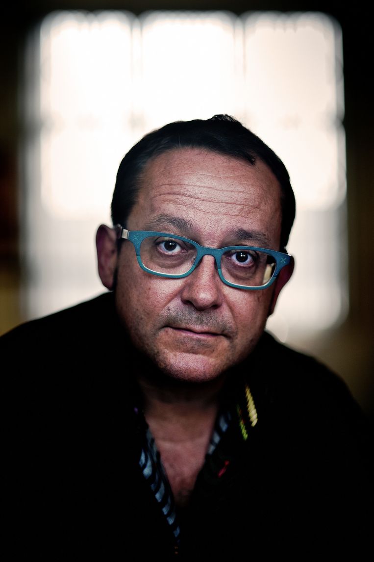 Tom Lanoye. Beeld Karoly Effenberger