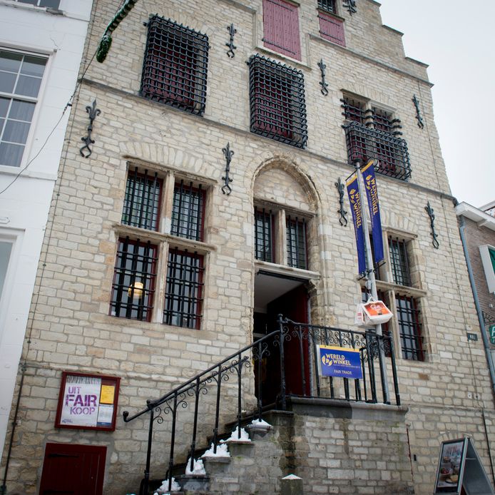 Het bordes van het Gravensteen in Zierikzee werd vroeger gebruikt voor openbare executies.