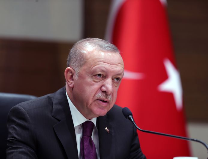 Turks president Recep Tayyip Erdogan