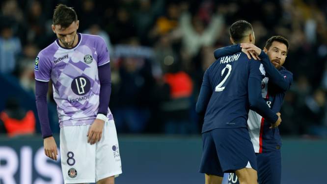 Branco van den Boomen scoort in Parijs, maar verliest met Toulouse van PSG door goal Lionel Messi