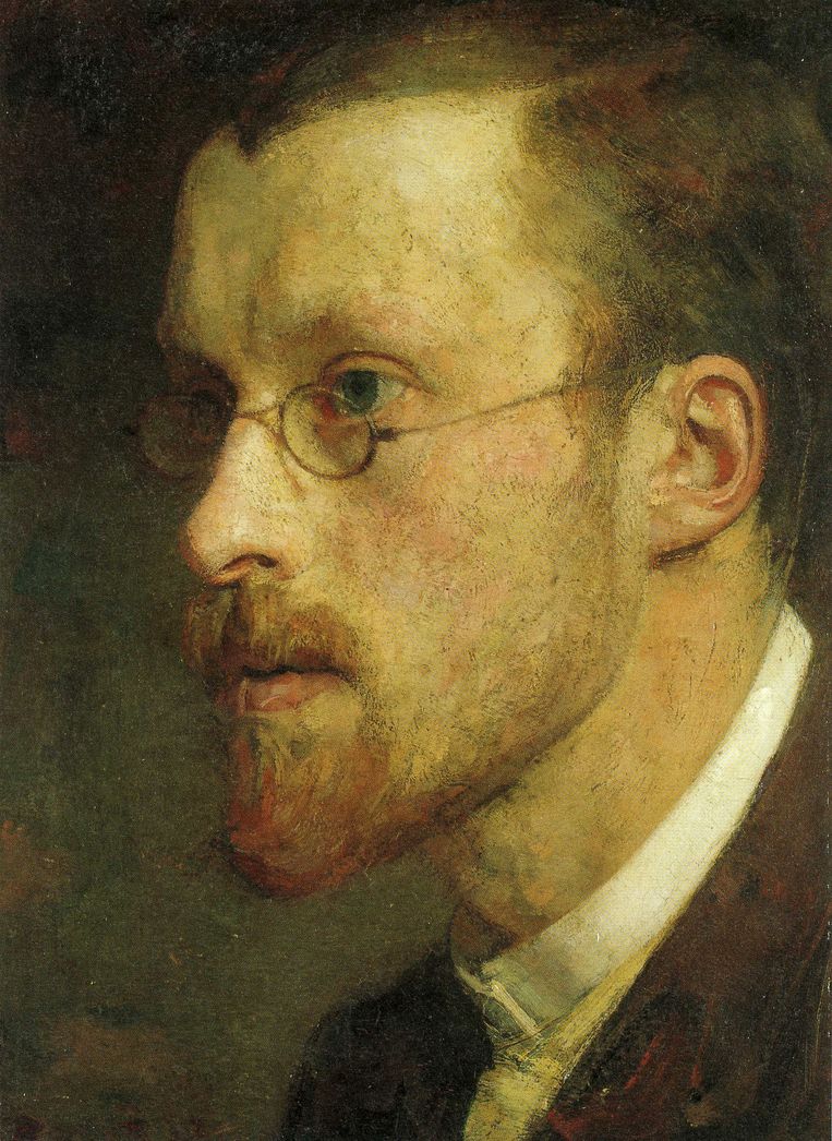 Jan Veth, Zelfportret, 1887. Beeld Dordrechts Museum