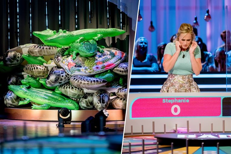 'Het Rad'-kandidate Stephanie won 27 opblaasdieren.