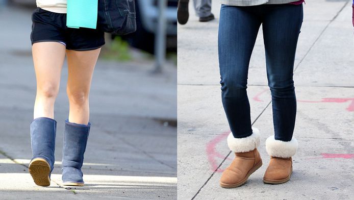 Oh nee daar zijn de Uggs weer Mode Beauty hln.be