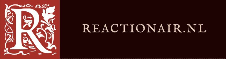 Het logo van de website Reactionair, waar de hetze tegen Pim Lammers begon. Beeld 