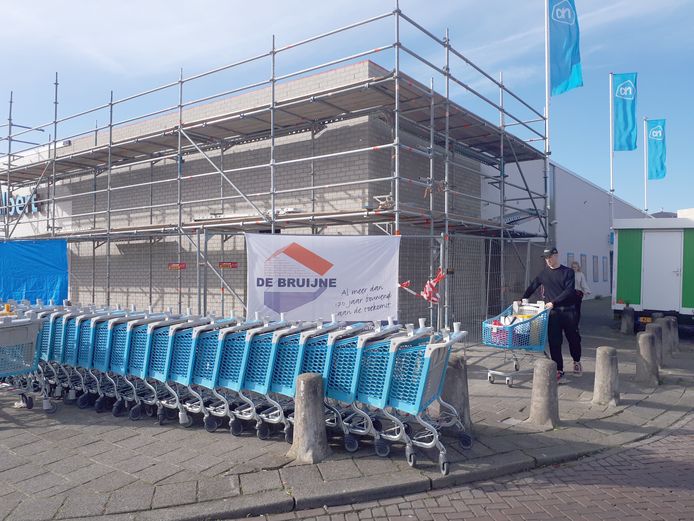 De schade van de plofkraak in winkelcentrum Walburg in Zwijndrecht is na vier maanden werken bijna hersteld.