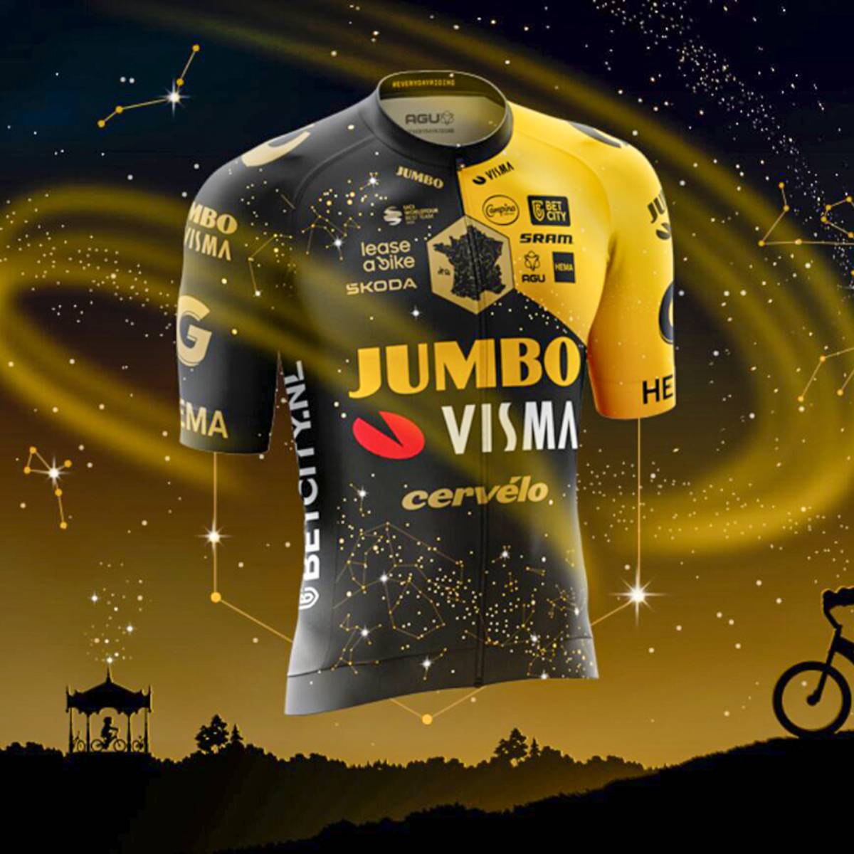 Jumbo Visma lanceert speciaal shirt voor Tour de France We hopen de wereld te inspireren dromen na te jagen Wielrennen bndestem