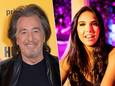 Al Pacino en zijn vriendin Noor Alfallah.
