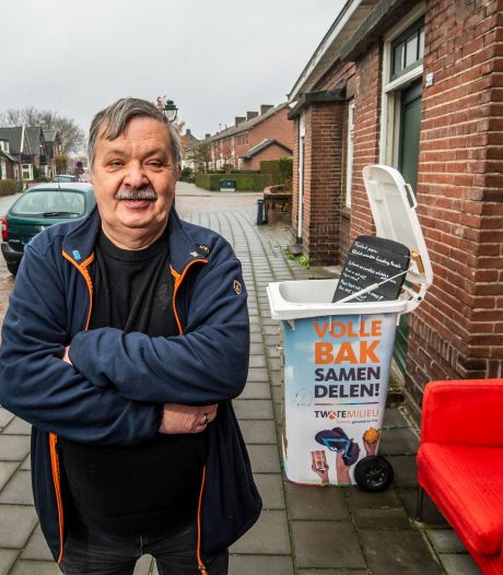 Albert uit Hengelo stopt met deelcontainer: ‘Ik ben geen vuilnisman’
