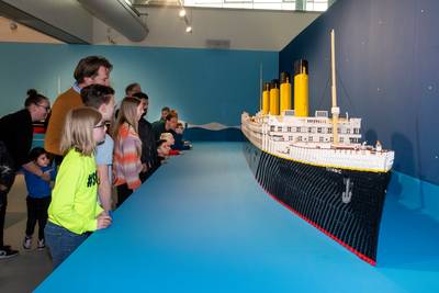 Eén miljoen blokjes Lego gebruikt voor tentoonstelling Apeldoorns museum: ‘Primeur voor Nederland’