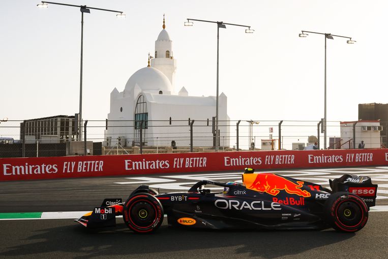 Saudi-Arabië wist met het circuit in Jeddah een plekje op de gegeerde F1-kalender te bemachtigen. Beeld Photo News