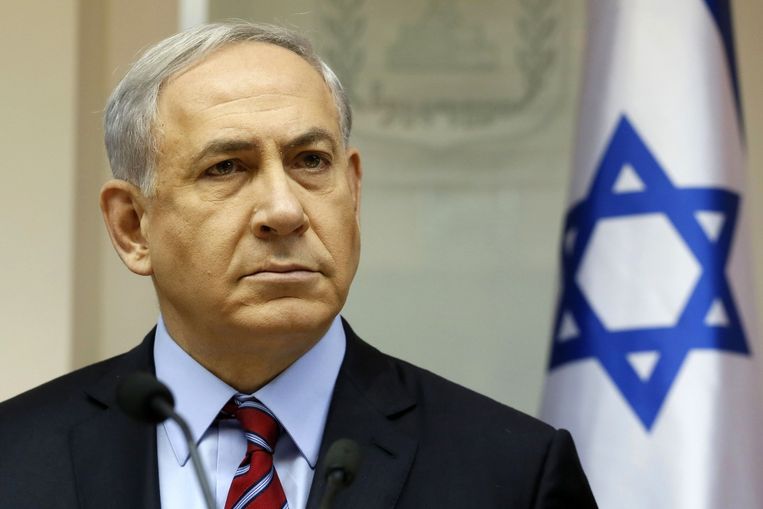 Israëlische premier Benjamin Netanyahu. Beeld ap