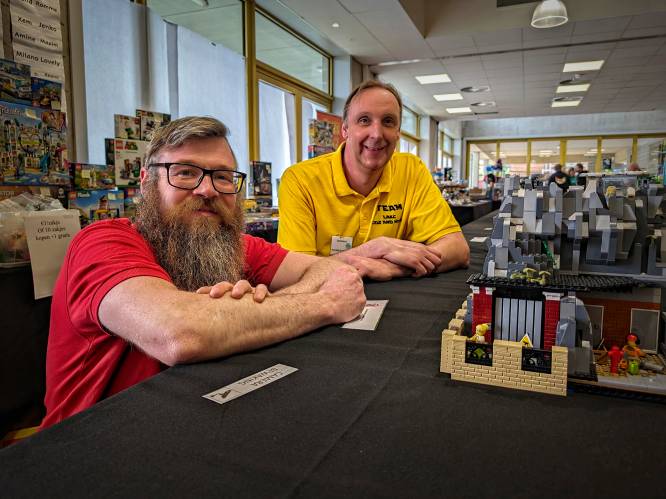 “Voor ons is dit niet spelen maar bouwen”: Lego-Expo in De Vlier toont twee dagen lang indrukwekkende constructies