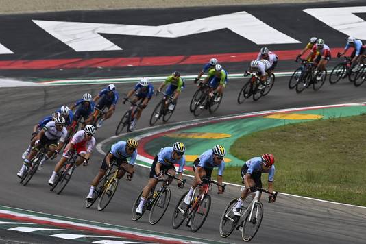 Het peloton.