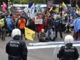 Extinction Rebellion bloque la rue Belliard à Bruxelles: 132 manifestants interpellés