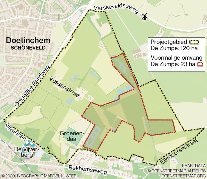 WEB3513, ALLEEN VOOR WEB, infographic, Marcel, Kuster, Zumpe, Doetinchem, projectgebied, Schöneveld