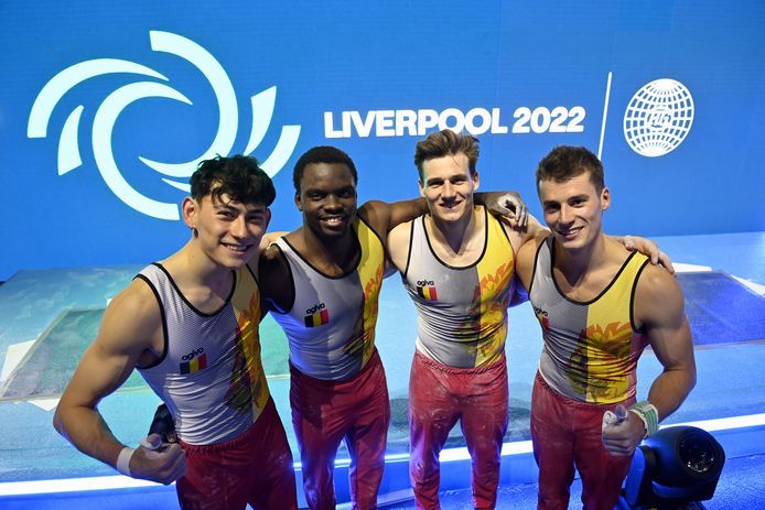 The Belgian men's team, in a different lineup with Takumi Onoshima on the left, along with Noah Quavita, Luca van den Kebos and Maxime Gentjes, finished eighth as a team at the European Championships held in Turkey in April.