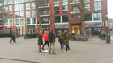 Leden van de PvdA op Plein 1944.
