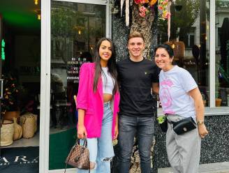 Remco Evenepoel op bezoek bij Sara's Café: “Hij zag er goed uit”