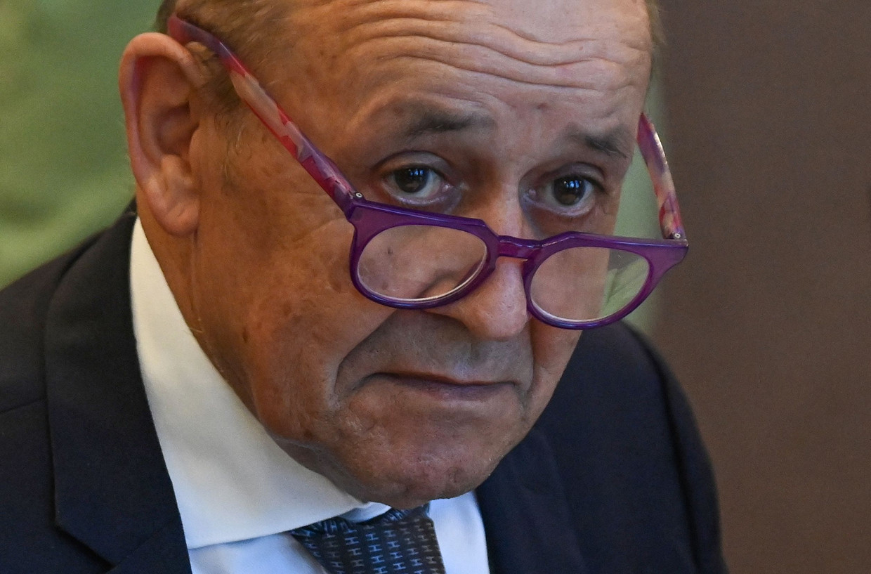 French Foreign Minister Jean-Yves Le Trian.  Image AFP