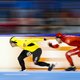 Kai Verbij overtuigend kampioen op de 500 meter in chaotisch Thialf