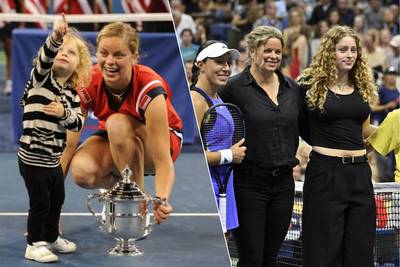 More than ten years after iconic photos: Kim Clijsters and daughter Jada Lynch shine side by side again at the US Open