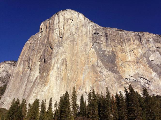 Twee klimmers komen om na val van El Capitan in Yosemite National Park