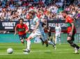 Ayase Ueda schiet Feyenoord in spectaculair duel langs tien man NEC
