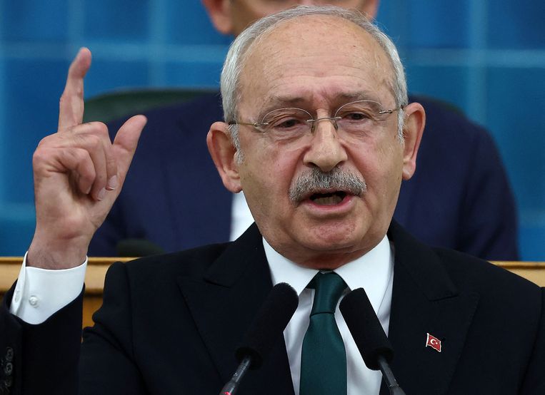 CHP-leider Kemal Kilicdaroglu. Beeld AFP
