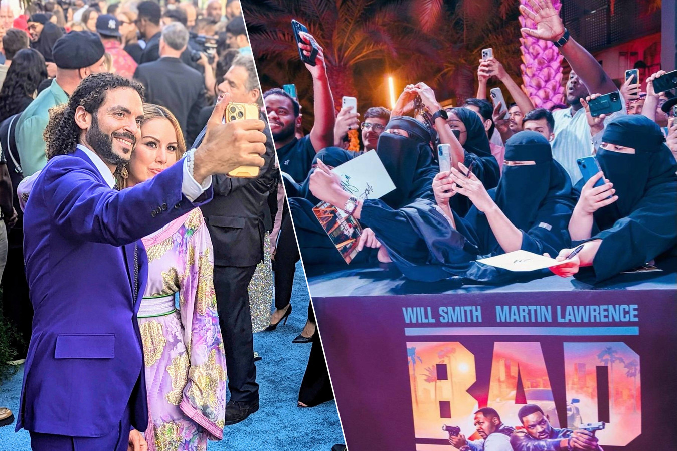 EXCLUSIEF. Loubna Khalkhali kleurt de rode lopers naast haar Adil “Een