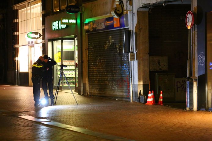 De politie doet onderzoek.