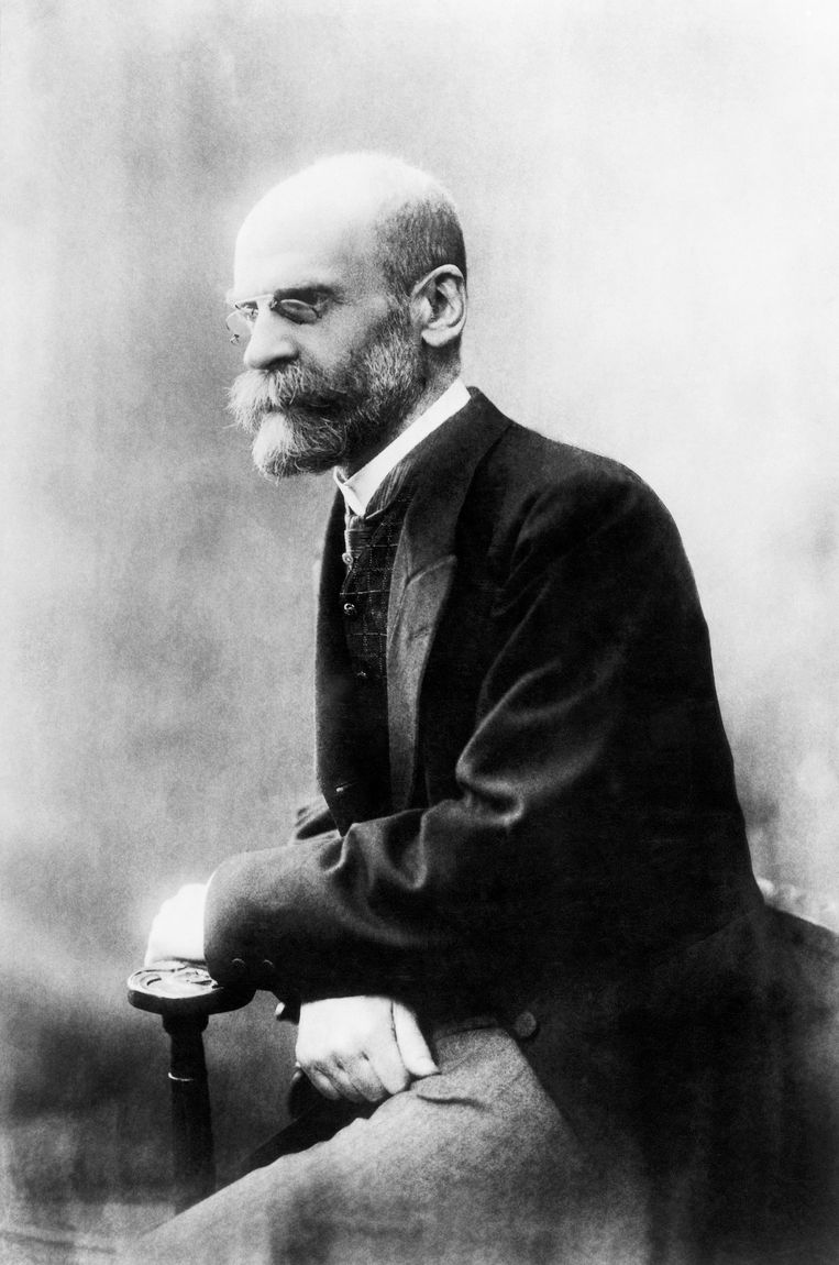 De Franse socioloog Emile Durkheim (1858-1917). Beeld Corbis